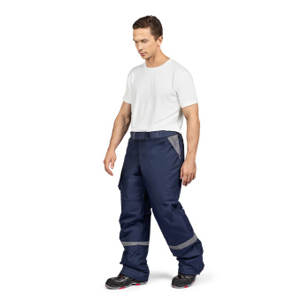 картинка Брюки ОПЗ зимнии ФРЕЙЗЕР мужские цв. темно-синий с серым IV и Особый климатические пояс от магазина ПРОФИ+