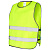 Жилет сигнальный накидка ТИП 5 трикотажное полотно, застежка фастек цв. флуоресцентный желтый