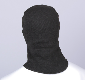картинка Подшлемник утепленный ЗИМНИЙ трикотажный цв. черный от магазина ПРОФИ+