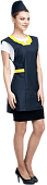 Униформа ОПЗ облегчённая НИКА женская цв. темно синий с желтым