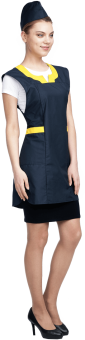 картинка Униформа ОПЗ облегчённая НИКА женская цв. темно синий с желтым от магазина ПРОФИ+