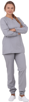 картинка Костюм ОПЗ облегченный МАРТА ХАССП женский цв. серый от магазина ПРОФИ+