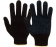 картинка Перчатки х/б с ПВХ 6-х нитка 10 класс цв. черный от магазина ПРОФИ+