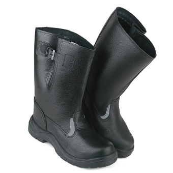 картинка Сапоги зимние ЭЛИТСПЕЦ PROSAFE 15РНМ ПУ/Нитрил с КП натуральный мех цв. черный от магазина ПРОФИ+