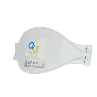 картинка Респиратор О2 3111 трехпанельный FFP1 NR D с защитой от аэрозолей до 4 ПДК с клапаном от магазина ПРОФИ+