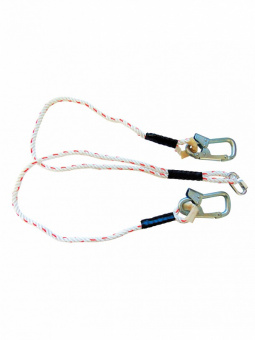 картинка Строп из полиамидного шнура Вд+Кс (исп.3) двуплечи с большими монтажными карабинами от магазина ПРОФИ+