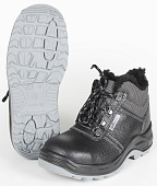 Ботинки зимние SURA м. 61, 71К ПУ/ТПУ с МП искусственный мех цв. черный