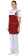 картинка Фартук-сарафан ОПЗ облегченный ВЕСНА женский цв. бордовый с белым от магазина ПРОФИ+