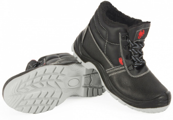 картинка Ботинки зимние СКОРПИОН 1201.1 ПУ/ТПУ искусственный мех цв. черный от магазина ПРОФИ+