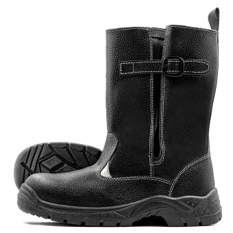 картинка Сапоги зимние СТАНДАРТ ИМ 3218МT ПУ с МП мужские искусственный мех цв. черный от магазина ПРОФИ+