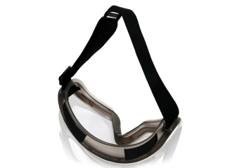 картинка Очки защитные закрытые ПАНОРАМНЫЕ (ОЧК601 KN) со специализированным покрытием линза прозрачная от магазина ПРОФИ+