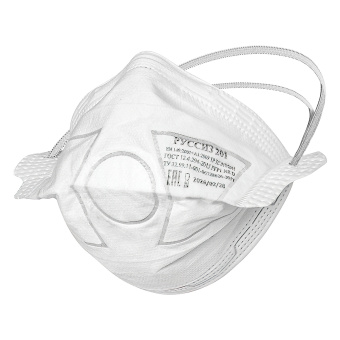 картинка Респиратор РУССИЗ 201 FFP1 с защитой от аэрозолей до 4 ПДК от магазина ПРОФИ+