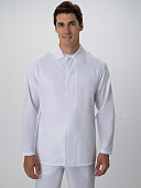 Куртка ОПЗ облегченная ХАССП - ПРЕМИУМ мужская цв. белый