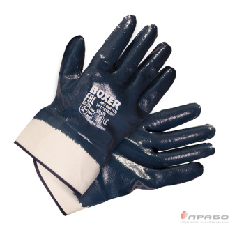 картинка Перчатки нитриловые BOXER BXR1430 полный облив, крага от магазина ПРОФИ+