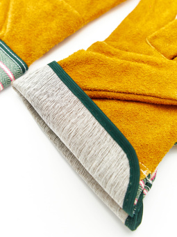 картинка Перчатки спилковые комбинированные PROFLINE BASE цв. желтый от магазина ПРОФИ+