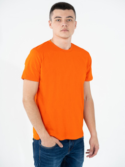 картинка Футболка мужская CLASSIC к/рукав цв. оранжевый от магазина ПРОФИ+