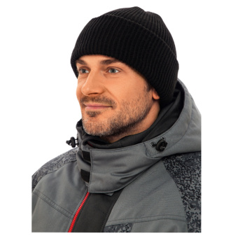 картинка Шапка трикотажная утепленная арт. 220 цв. черный от магазина ПРОФИ+