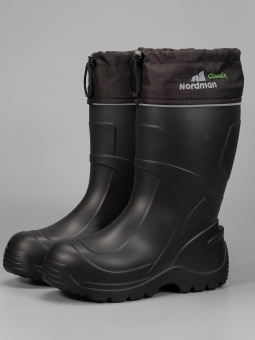 картинка Сапоги зимние ЭВА NORDMAN CLASSIC PRO с манжетами (5-1063-D01) мужские цв. черный от магазина ПРОФИ+