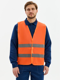 картинка Жилет сигнальный PROFLINE BASE 60 цв. оранжевый от магазина ПРОФИ+
