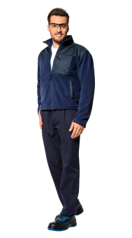 картинка Куртка флисовая ФЛИС цв. темно-синий от магазина ПРОФИ+