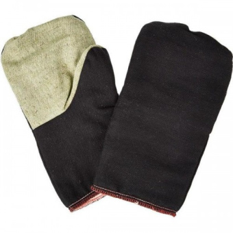 картинка Рукавицы УТЕПЛЕННЫЕ с брезентовым наладонником (диагональ 200 / брезент 400 / ватин) от магазина ПРОФИ+