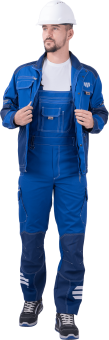 картинка Куртка ОПЗ летняя ЭДВАНС мужская цв. василек-синий от магазина ПРОФИ+