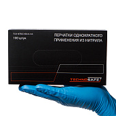 Перчатки нитриловые TESA NITROCHEM NC-103 цв. голубой