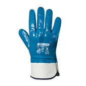 Перчатки нитриловые TESA NITRONIX N-200 полный облив крага