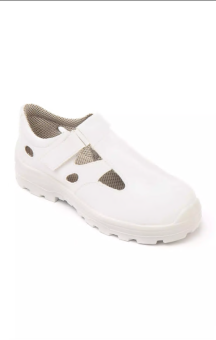 картинка Полуботинки с перфорацией (сандалии) АЛМИ (ALMI) арт. 80302-011600 ПУ с МП цв. белый от магазина ПРОФИ+