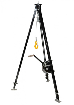 картинка Штатив - тренога (трипод) переносная с лебедкой от магазина ПРОФИ+