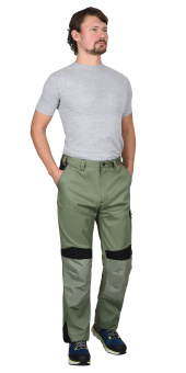 картинка Брюки ОПЗ летние ЦИТРИН мужские цв. светло-оливковый с черным от магазина ПРОФИ+