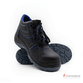 Ботинки демисезонные ВИКИНГ - 12/1С ПУ/ПУ с МП и МС цв. черный с синим