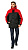 Куртка утепленная РУССКАЯ АЛЯСКА мужская цв. черный с красным