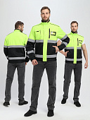 Куртка-трансформер сигнальная летняя PROFLINE SPECIALIST МВО цв.  желтый с черным