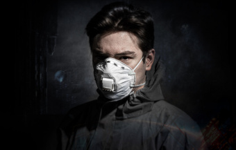 картинка Респиратор RESPIK® RS2220 NR D FFP2 с защитой от аэрозолей до 12 ПДК, с клапаном от магазина ПРОФИ+