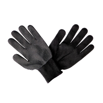 картинка Перчатки нейлоновые с ПВХ ТОЧКА цв. черные от магазина ПРОФИ+