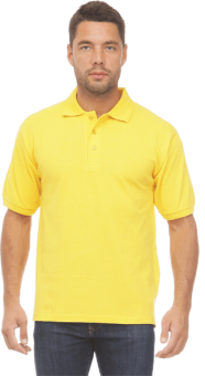 картинка Рубашка ПОЛО мужская к/рукав цв. желтый от магазина ПРОФИ+