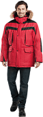 Куртка утепленная ДИКСОН мужская цв. красный с чёрным