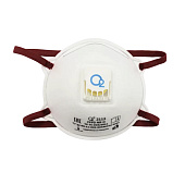 Респиратор О2 2113 FFP3 NR D с защитой от аэрозолей до 50 ПДК с клапаном