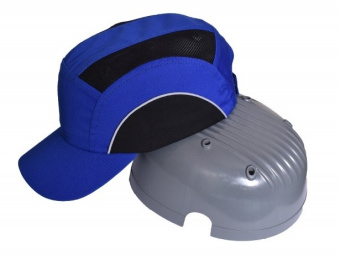 картинка Каскетка защитная РУБЕЖ с СОП цв. васильковый с черным от магазина ПРОФИ+