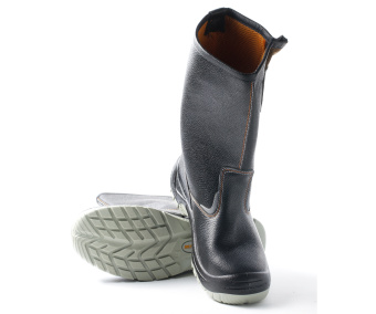 картинка Сапоги демисезонные МИСТРАЛЬ ULTRA ПУ/ТПУ с ПП и МС цв. черный от магазина ПРОФИ+