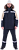 Куртка ОПЗ зимняя ХАЙ-ТЕК SAFETY мужская цв. синий с бежевой отделкой