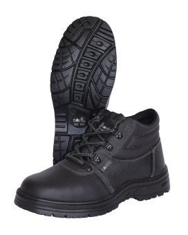 картинка Ботинки демисезонные ТИТАН Нитрил с МП цв. черный от магазина ПРОФИ+