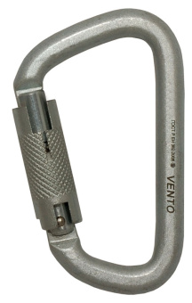 картинка Карабин стальной универсальный автомат VENTO™ с байонетной муфтой раскрытие 23 мм (vnt 1011) от магазина ПРОФИ+