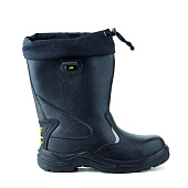 Сапоги зимние ЭЛИТСПЕЦ PROSAFE 18РНМ ПУ/Нитрил с КП натуральный мех цв. черный