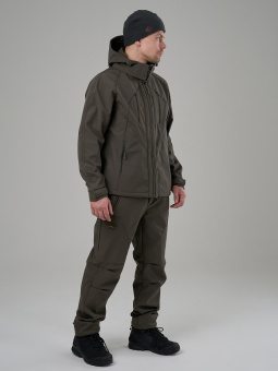 картинка Костюм демисезонный МАТРИЦА -5° тк. soft shell цв. хаки от магазина ПРОФИ+