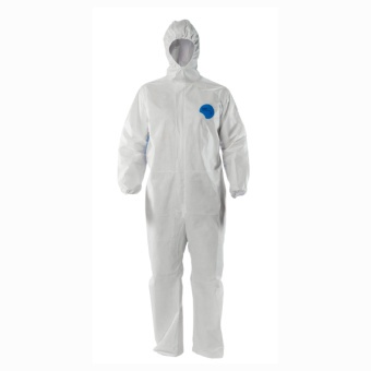 картинка Комбинезон защитный одноразовый INVICTA RUMAX COOL SUIT (702) цв. белый с синей вставкой от магазина ПРОФИ+