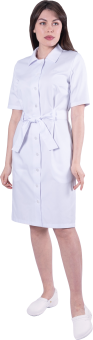 картинка Халат медицинский ИРИДА женский цв. белый от магазина ПРОФИ+
