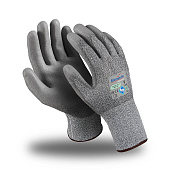 Перчатки сапфировые СТИЛКАТ ПУ 5 (HРP-107/MG-466) Sapphire® Technology цв. серый