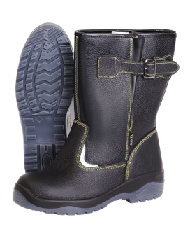 картинка Сапоги демисезонные ПРОФИ РТ ПУ/ТПУ с МП и МС цв. черный от магазина ПРОФИ+